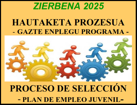 ZIERBENAKO GAZTE ENPLEGU PLANA 2025